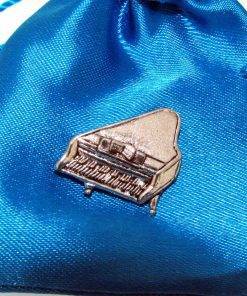 Piano Pin Badge - high quality pewter gifts from Pageant Pewter