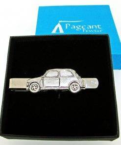 Classic Car MC Tie Clip - high quality pewter gifts from Pageant Pewter
