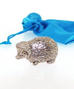 Hedgehog Miniature - high quality pewter gifts from Pageant Pewter