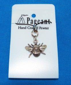 Bee Phone / Bag Phone Charm - high quality pewter gifts from Pageant Pewter