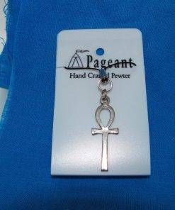 Ankh Phone / Bag Charm - high quality pewter gifts from Pageant Pewter