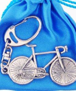 Bicycle Key Ring - high quality pewter gifts from Pageant Pewter