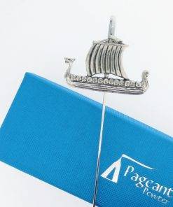 Viking Longship Bookmark - high quality pewter gifts from Pageant Pewter