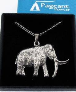 Mammoth Pendant - high quality pewter gifts from Pageant Pewter
