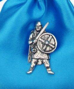 Viking Pin Badge - high quality pewter gifts from Pageant Pewter